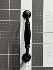 Semi-Gloss Black 5.52″ L Cabinet/Drawer Pull Classic Antique-Style Handle Lot 11