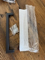 Black Drawer Dresser Pull Golden Warm- LSJ12BK192 – Set of 15 (CRL)