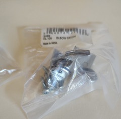 NOS IVES 2A92 CL.129 Elbow Catch Door/ Window Latch Aluminum
