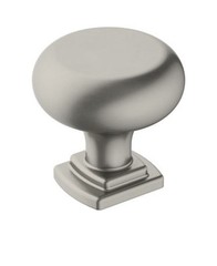 Amerock BP36893G10 Surpass 1-1/4 Inch Mushroom Cabinet Door Knob – Satin Nickel