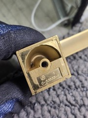 Amerock BP53533BBZ: Gold Mulholland 18″ Center Appliance Pull Golden Champagne