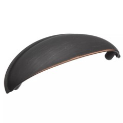 Miseno MCUP2300 Hawthorne 3″ Center to Center Cup Cabinet Pull – Bronze