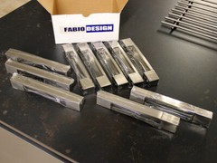 Lot10 Branded ITALY FABIO DESIGN Chrome Kitchen Cabinet Handles Drawer Furniture