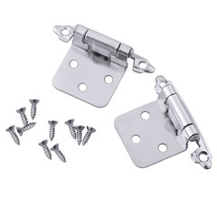 Overlay Kitchen Cabinet Hinges Self Closing Face Mount Cupboard Door Hinge Lot