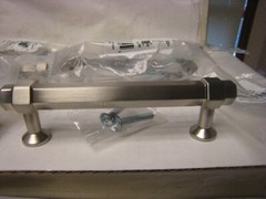 6 yes 6 Brainerd P43416w-sn-c cabinet pulls Satin nickel 3-3/4″ Center to cent