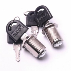 2/4/6PCS 20mm Tool Box Desk Drawer Cabinet Cylinder RV Tubular Cam Locks + Keys