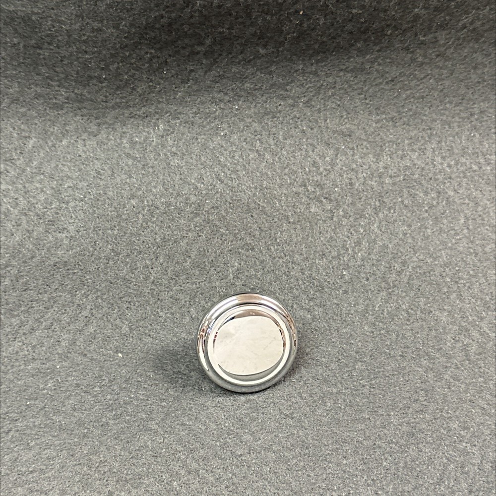 (5 Pack) 1-1/4 inch Avante Knob Chrome Plated