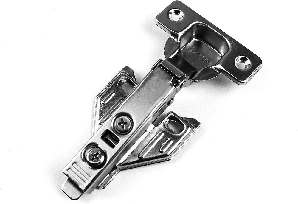 Berta 110 Degree Full Overlay Soft Close Face Frame Cabinet Hinges (4 Pack)
