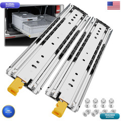 Shuhang 1 Pair 350 Lb Load Capacity Heavy Duty Locking Drawer Slides 12 14 16