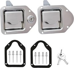 Truck Tool Box Latch Replacement- 304 Stainless Truck Toolbox Lock kit 4