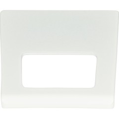 Atlas 362-WG Mid Century 1 1/4″ Center to Center Finger Pull High White Gloss