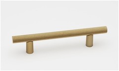 Alno A2902-35 Vita Bella 3-1/2″ Center to Center Modern Knurled – Champagne