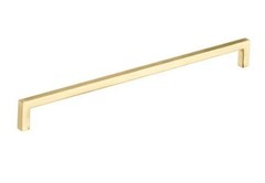 Set of 2) Richelieu Hardware 12 5/8″ Contemporary Metal Bar Pull 873 Satin Brass