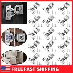 50PCS 1-1/4″ Overlay Soft Close Face Frame 105° Compact Cabinet Hinge Handware