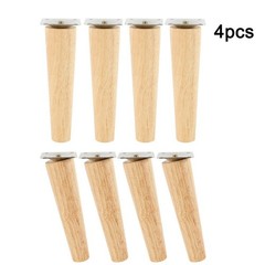 4PCS Sofa Leg Wooden Table Cabinet Leg A Perfect Leg Set For A Modern Home