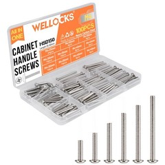 Cabinet Pull Screws, 25 to 50mm 100 PCS