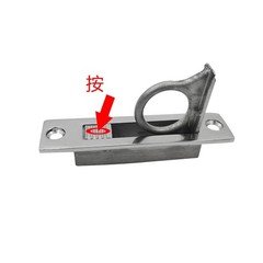 Pocket Door Pull Handle Edge Professional Stainless Steel Flush Mount Screws
