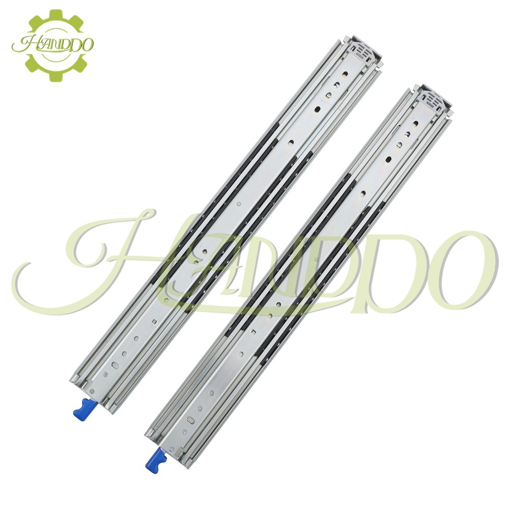 1Pair Heavy Duty Drawer Slides 24 Inch 500 lb Load Capacity Side Mount Extension