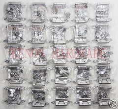 Lot of 25 Pairs 50pcs Self Closing 3/8″ Inset Cabinet Hinges -Polished Chrome