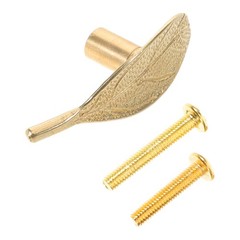 Cupboard Knobs Unique Classical Handle Leaf Drawer Cabinet Handles