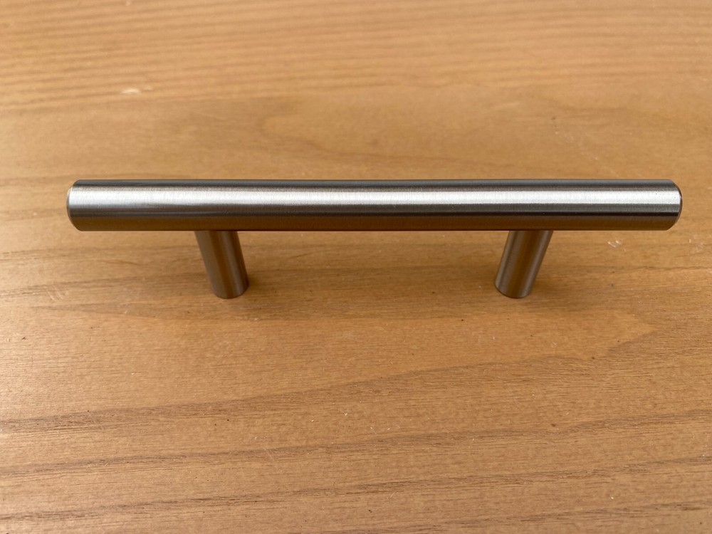 10 New Satin Nickel Bar Door/Drawer Pull Cabinet, Furniture Hardware. 136SN