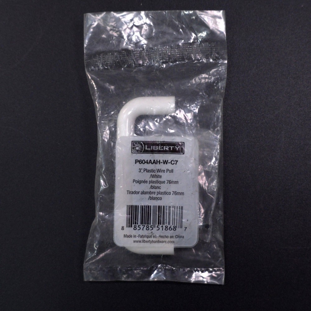 Sealed Liberty Hardware 3″ Cabinet Drawer Pull Handle P604AAH-W-C7
