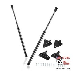 Qty (2) 15in 50lb/223N Universal Gas Strut Spring with Mounting GSNI-5150-50