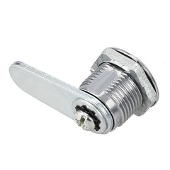 Drawer Cabinet Cam Lock 5/8″ Cylinder Zinc Alloy Chrome Plated Keyed Alike