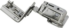 2 Pack Salice 106 Degree Silentia 1-3/8″ Overlay Screw On 1-3/8 Inch, Nickel