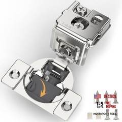 [Closing Speed Control] 2 Pack 1-3/8 Inch Overlay Soft Close 1-3/8″ 2 Pieces
