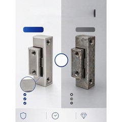 Stainless Steel Hinge 304 for Panel Mounting in Harsh Industrial Settings