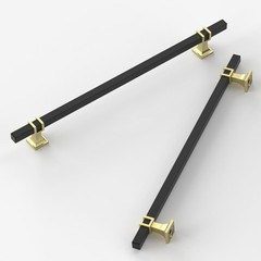 10 PCS 10 Inch Matte Black Cabinet Pulls T Bar Hardware Kitchen Handle Set