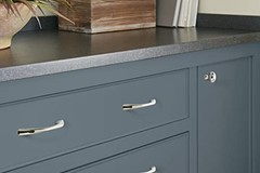 | Cabinet Knob | | 1-3/8 inch (35 mm) Length | Vaile | Polished Chrome Single