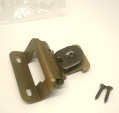 New Full Wrap Self-Closing Single Demountable Cabinet Door Hinge Soft Brass