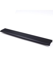 Cabinets Drawers Edge Pulls – 4-Pack, Concealed Tab 12″ Overall Length Black