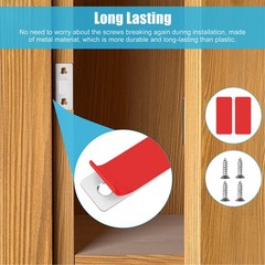 Lot Strong Magnetic Door Closer Cabinet Catch Latch Cupboard Ultra Thin Closures