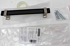 Amerock 5″ Pull Brushed Matte Black Satin Nickel BP36682BMBG10 #8ms