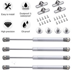 Gas Spring Strut Prop Shock Lift UP Kitchen Cabinet Support Door Hinge 100N Lot