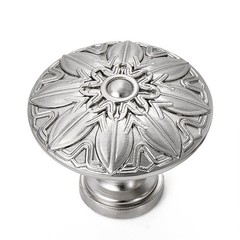 20Pcs Round Cabinet Knobs 1-1/4 Inch Brushed Nickel Knob for Kitchen Drawer