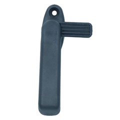 2pk Left Hand Window Handle Lever Catch Black Polypropylene Locker Latch