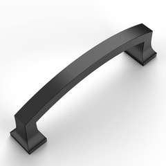 10 PCS ZH0009MB Matte Black Kitchen Cabinet Pulls Handles 4 Inch 102mm Drawer