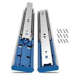Ubisin 5 Pairs Soft Close Drawer Slides 12 Inch Heavy Duty Cabinet Runners