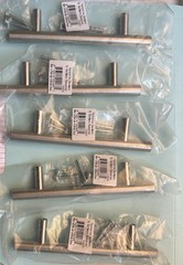 FIVE (5) Elements 154SS Stainless Steel 6″ Cabinet Door Drawer Pull 3 3/4″ Hole
