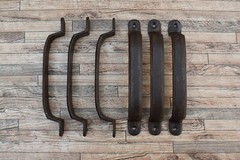 6pcs Cast Iron Door Gate Drawer Cabin Cupboard Kitchen Pulls Handles 6″ INCH