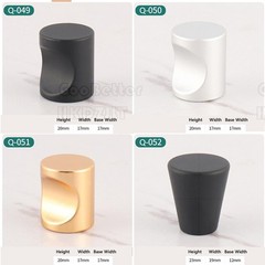 Stainless Steel Round Cupboard Knob Chest Drawer Cabinet Kitchen Pull Handles