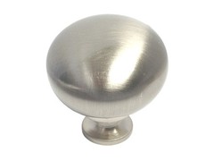 New Satin Nickel or Brushed Nickel Round 1 1/4″ (32mm) Kitchen Cabinet Knobs