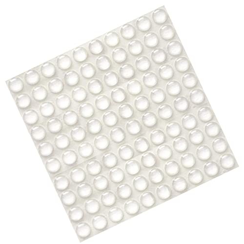 Drawer Bumpers Pads 6mm*2mm – Self Adhesive Clear Rubber Feet for Cabinet 100