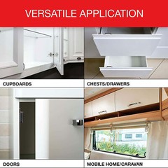 10-100 PACK Magnetic Cabinet Door Latch Closures Kitchen Cabinet Cupboard Catch