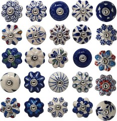 Craft Kart Set of 25 Decorative Pull Knobs for Door, Drawer, Cabinet, Wardrob…