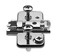 10 Pack NEW Blum hinge plates 174H7100E 0mm for frameless cabinets.